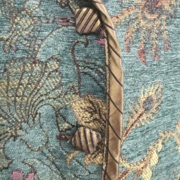 Mary Lynn OShea Handmade Artisan Tapestry Blazer - Sz L - Picture 11 of 13